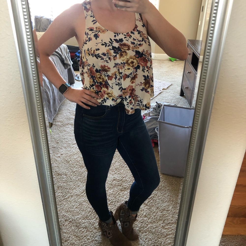 Floral Tank Top